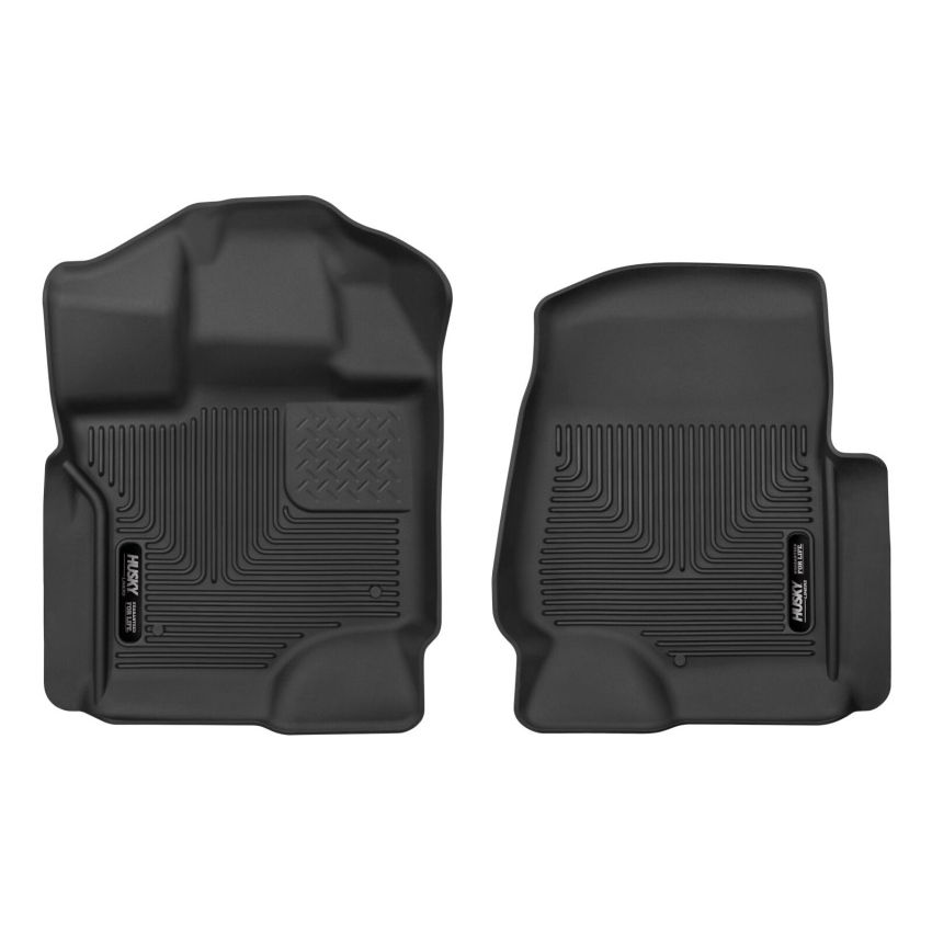 HUSKY LINERS HSK13301 17-   Ford F250 Front Floor Liners Black
