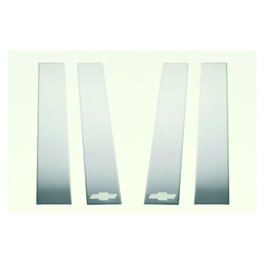 Putco 402670GM-1 19-20 Chevy Silv Fits Double Cab and Crew Cab - Bow Tie Etching