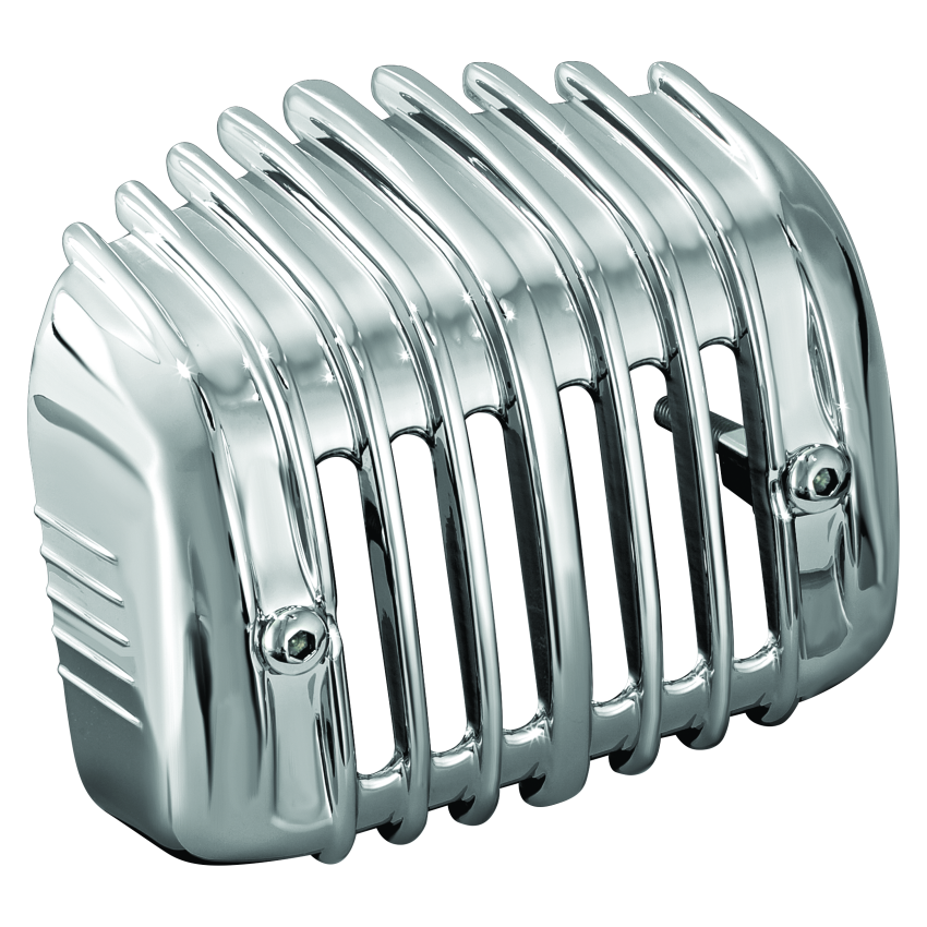 Kuryakyn 7839 Regulator Cover  01-17 Softail Chrome