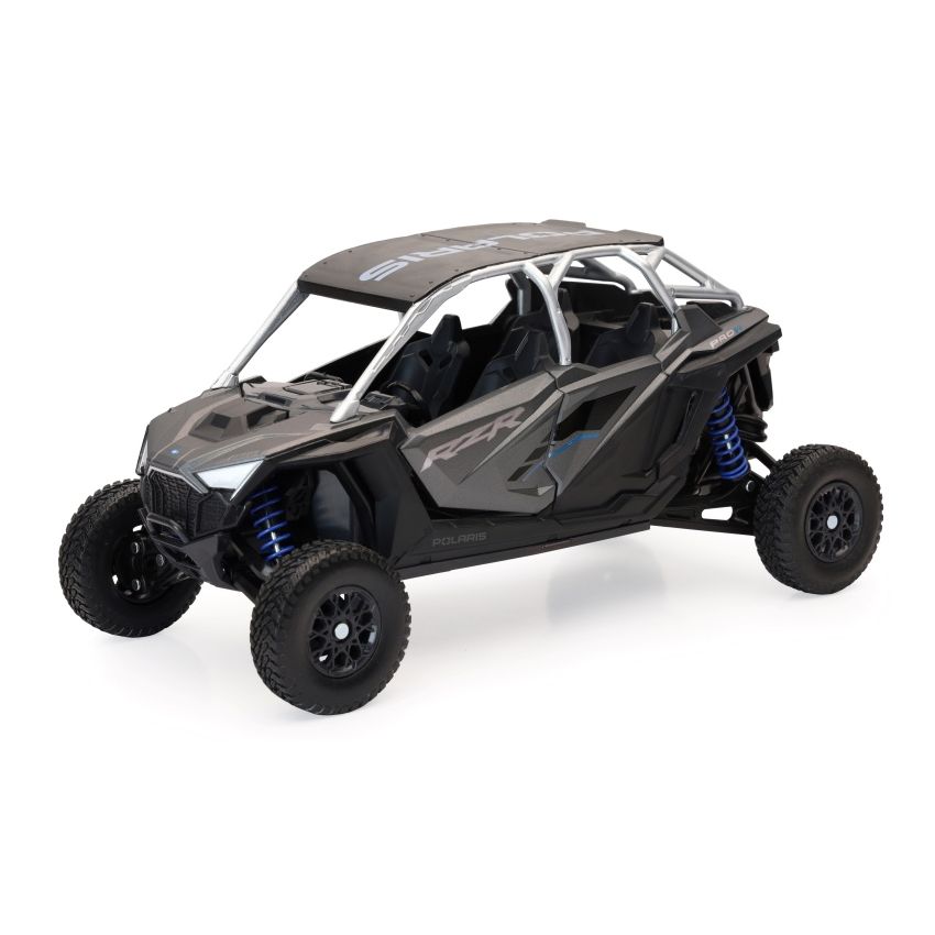 New Ray Toys 58453A Polaris RZR Pro R 4 Matte Heavy Metal/ Scale 1:18