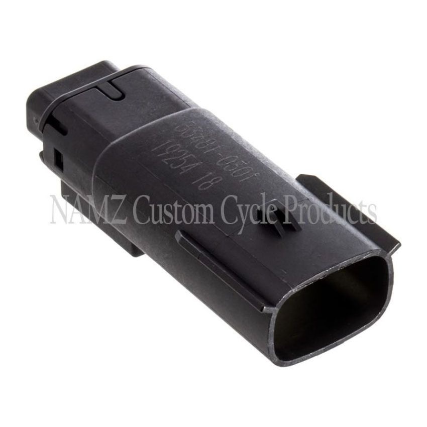 NAMZ NM-33481-0301 07-23 FLHRC Models Right Side Handlebar Ctrl Molex MX-150 3-Position Male - Blk (HD 72511-07BK)