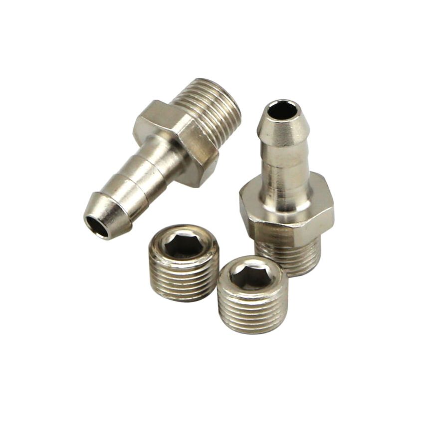 Turbosmart 1/8in NPT 6mm Hose Tail Fittings and Blanks