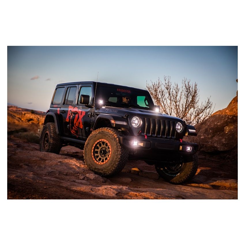 FOX 885-24-187 18+ Jeep JL 2.0 Performance Series 11.7in Smooth Body Reservoir Front Shock 4.5-6in Lift (Pair)