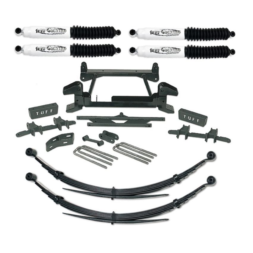 Tuff Country 16812KN 88-98 Chevy Truck K1500 4x4 6in Lift Kit with Rear Leaf Springs (SX8000 Shocks)