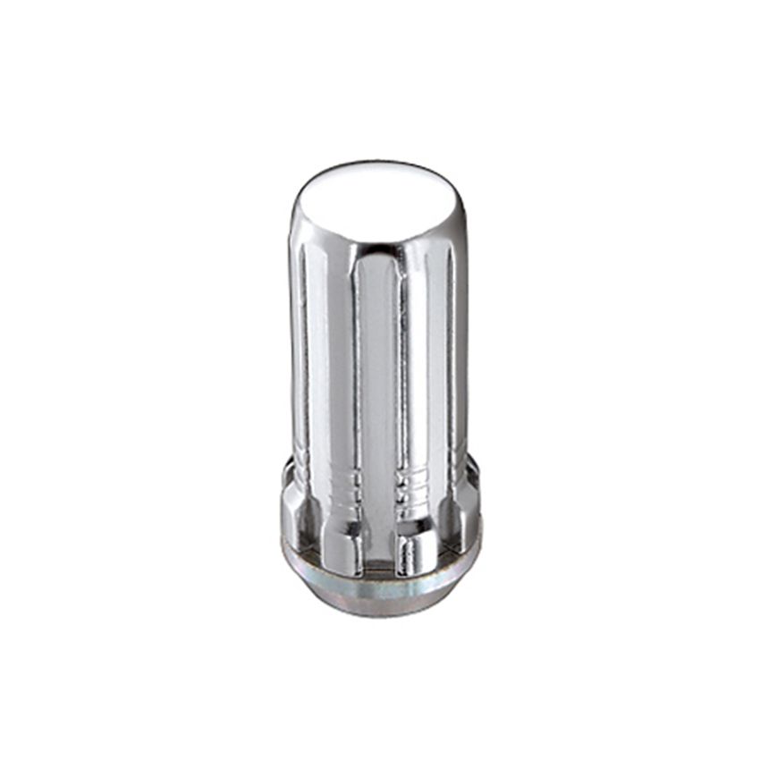 McGard SplineDrive Lug Nut (Cone Seat) M14X1.5 / 1.935in. Length (4-Pack) - Chrome (Req. Tool)