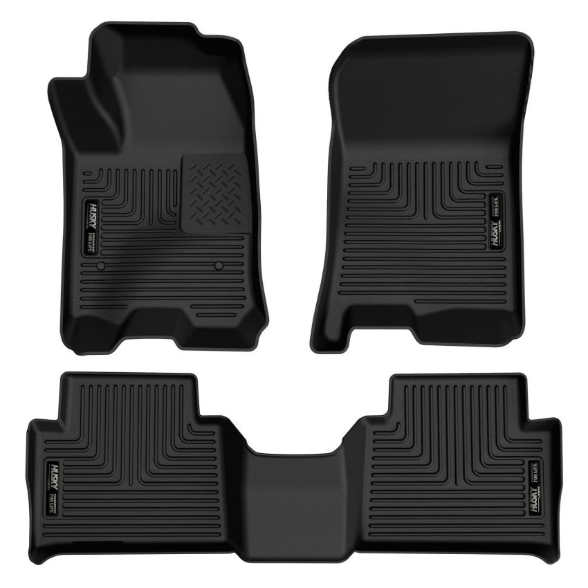 Husky Liners 23 Chevrolet Colorado/GMC Canyon Crew CabX-Act Contour Front & Second Seat Floor Liners