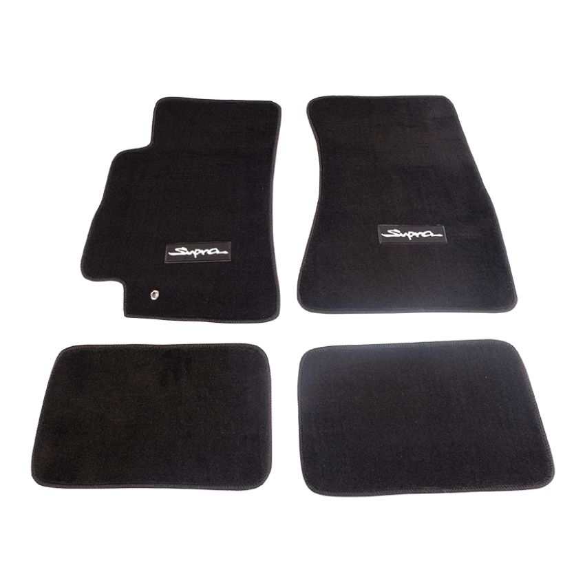 NRG Floor Mats - 96-02 Toyota Supra (Supra Logo) - 4pc.