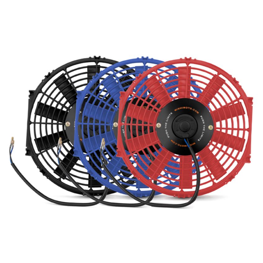 Mishimoto 12 Inch Red Electric Fan 12V