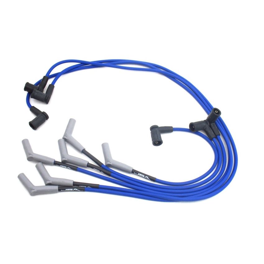 JBA 01-03 Ford 4.2L Ignition Wires - Blue