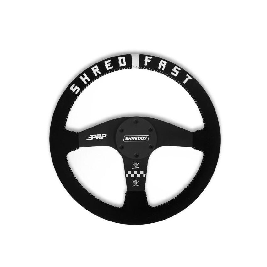 PRP Seats SHRDYG257 PRP x Shreddy Shred Fast Steering Wheel - Flat