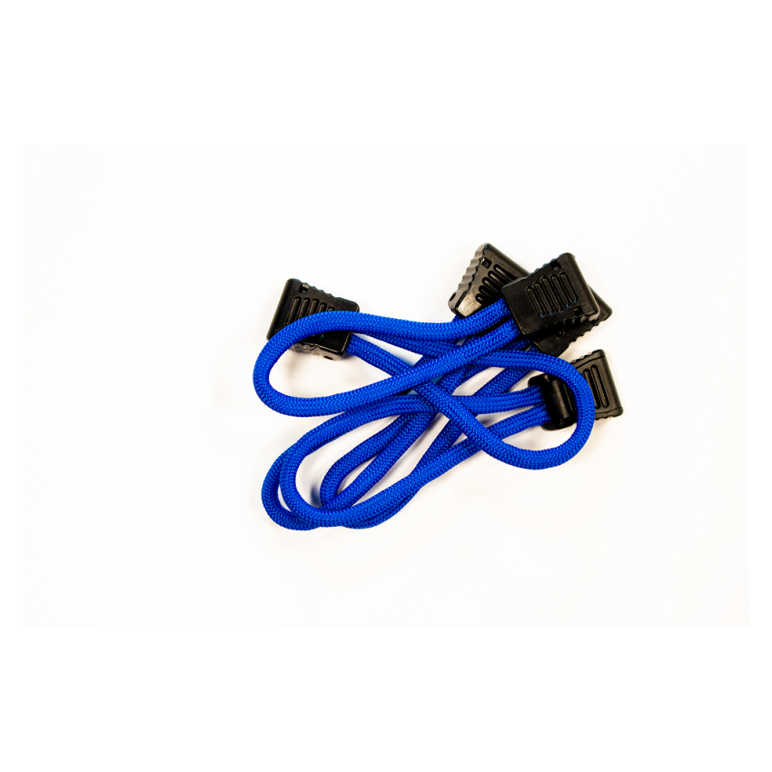 Fishbone Offroad Paracord Zipper Pulls 5 Pcs Blue