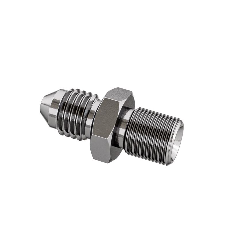 Goodridge P816-03C Straight Male Adaptor AN3 to 1/8 NPT