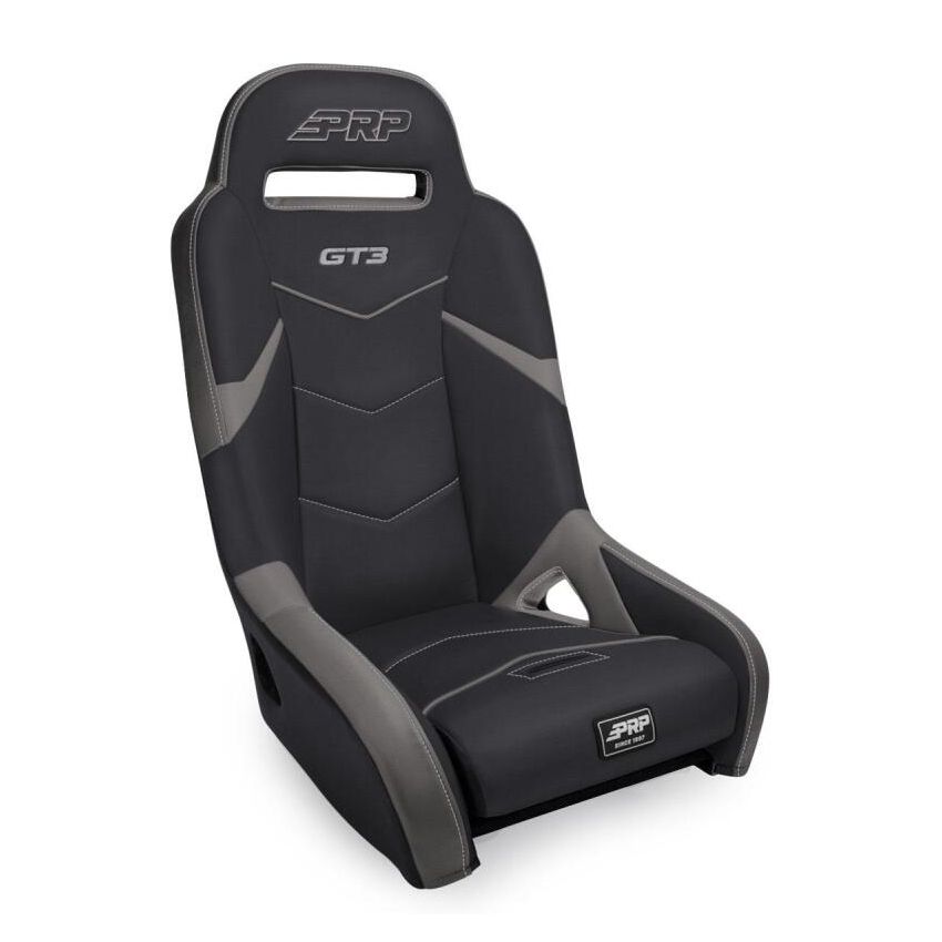 PRP GT3 Rear Suspension Seat- Black/Grey
