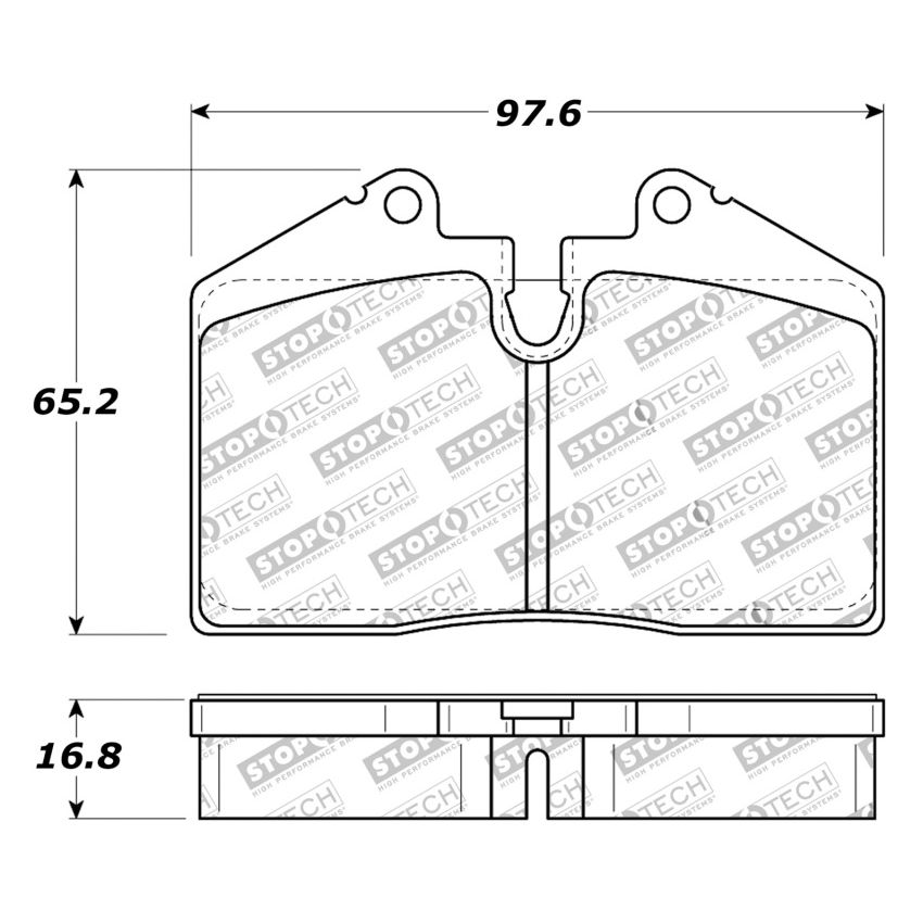 StopTech Performance Pad