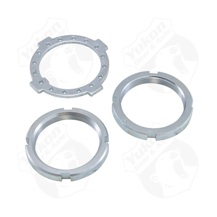 Yukon Gear & Axle AK D50F-NUTS-A Yukon Gear Dana 50/60 Spindle Nut Kit Replacement