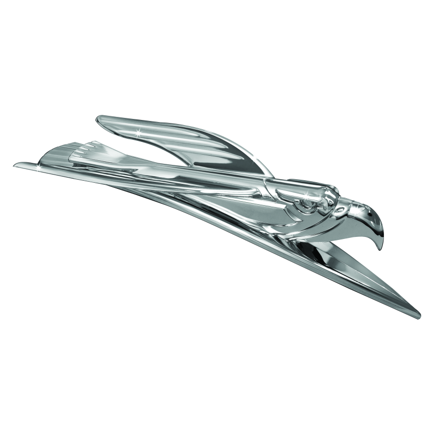 Kuryakyn 7333 Deco Eagle Fender Ornament 01-22 Honda GL1800 Chrome