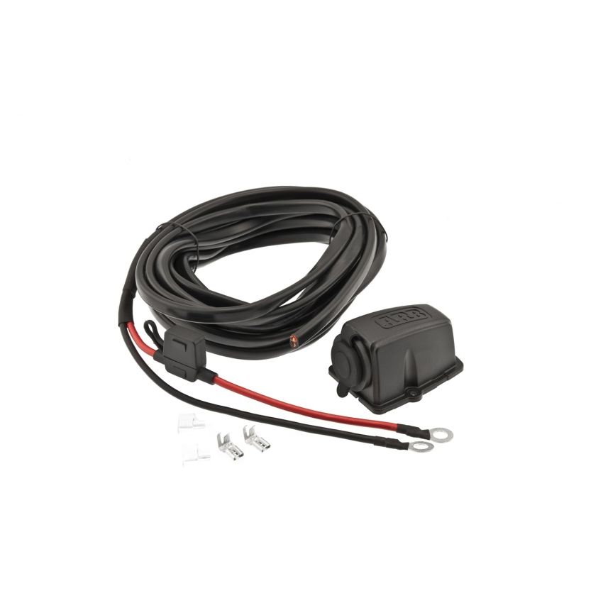 ARB Fridge Wiring Kit 6M W/Threaded Socket