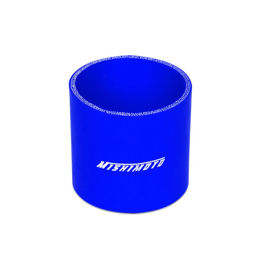 Mishimoto 3.0 Inch Blue Straight Coupler