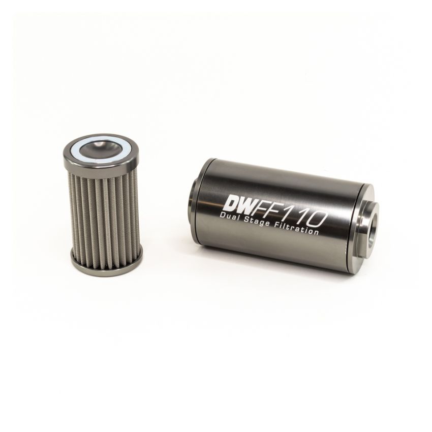 Fuel Filter 8an Female ORB Ports 110mm Length