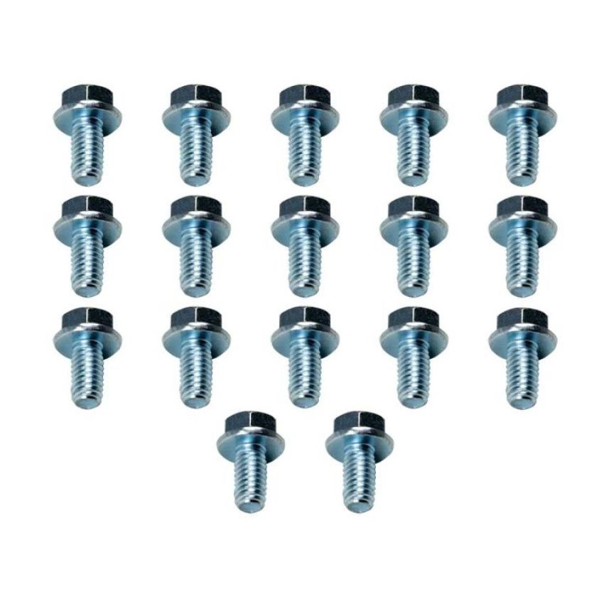 Moroso 38781 Ford C-6 Stamped Steel Transmission Pan Bolts - Set of 17