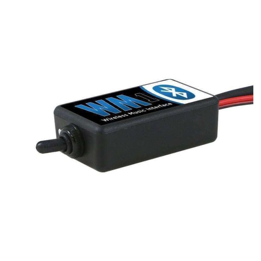 Rugged Radios WM1-6P-2 Bluetooth WM1 Wireless Music Interface for Intercoms With 6-Pin AUX Ports