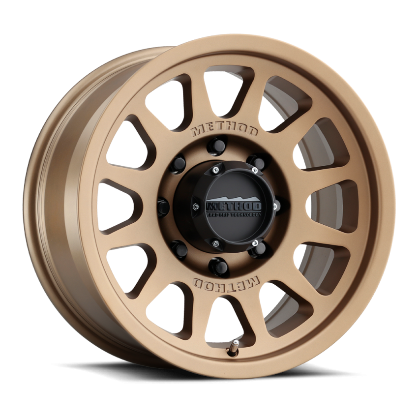 Method Wheels MR70378580900 Method MR703 17x8.5 0mm Offset 8x6.5 130.81mm CB Method Bronze Wheel