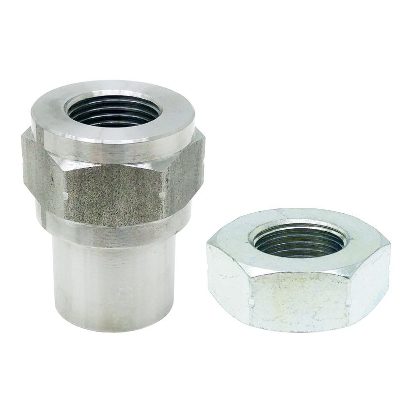 RockJock Threaded Bung With Jam Nut 3/4in-16 LH Thread Set