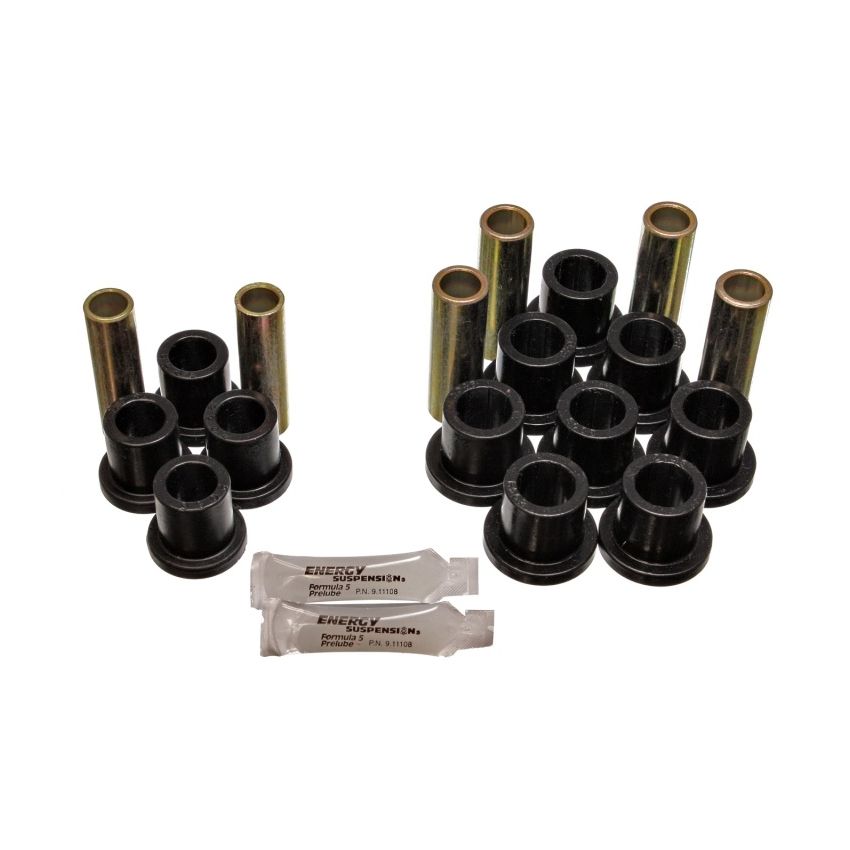 Energy Suspension 4.2102G Fd Trk Rr Sprg Bush O.E.M. - Black
