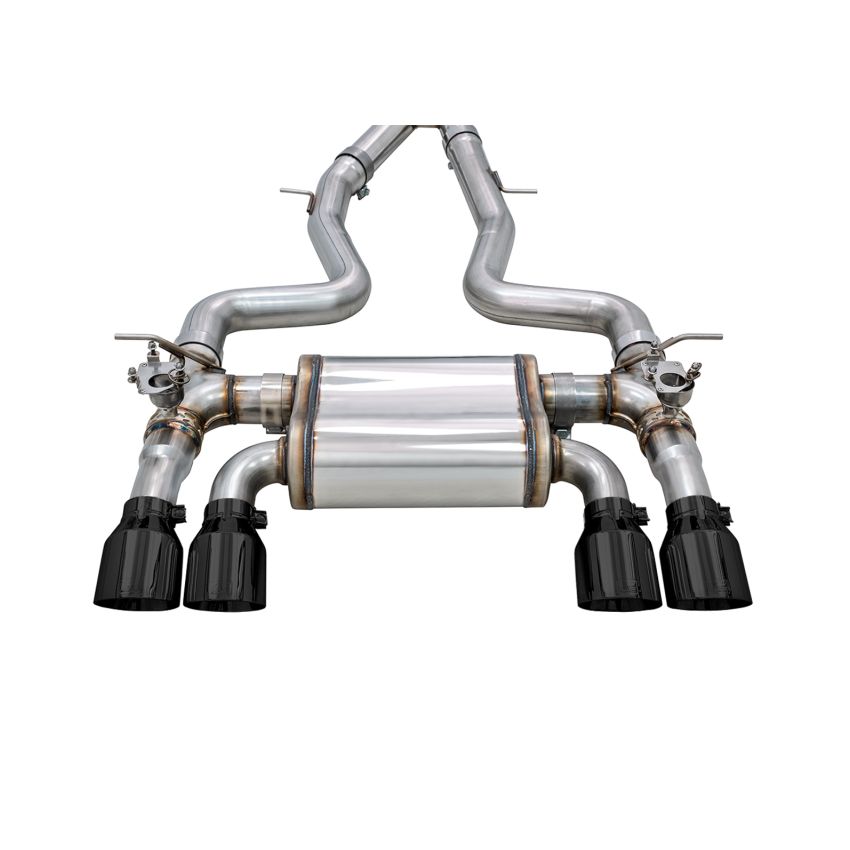 AWE Tuning 3025-43074 BMW F8X M3/M4 SwitchPath Catback Exhaust - Diamond Black Tips