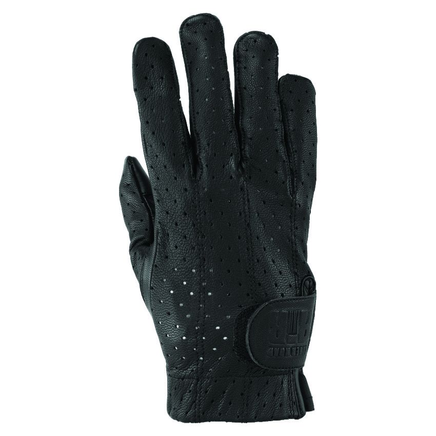 Kuryakyn 094475 Leather By River Road Tucson Leather Perforated Gloves Black - XL