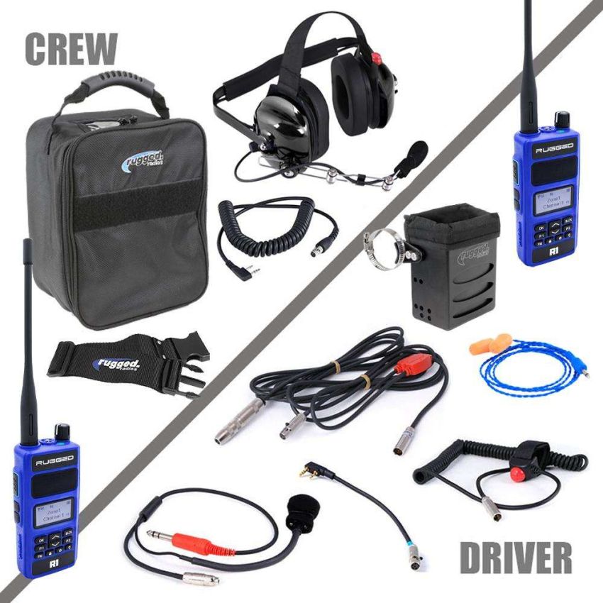 Rugged Radios NASCAR-R1 NASCAR and IMSA Racing Comm System NASCAR / R1 / Blue