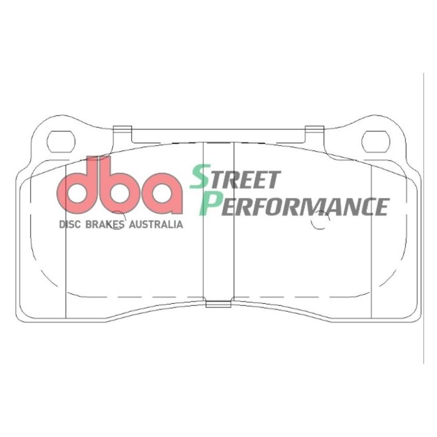 DBA DB1935SP 09-11 Nissan GT-R SP500 Rear Brake Pads
