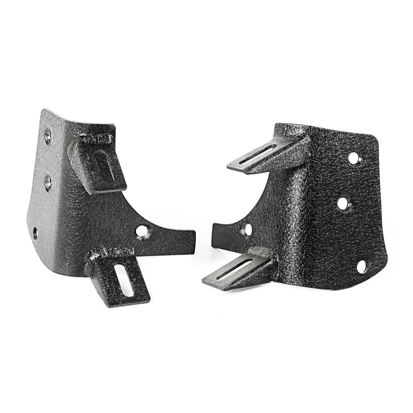 Rugged Ridge 97-06 Jeep Wrangler TJ Textured Black Dual A-Pillar Light Mount