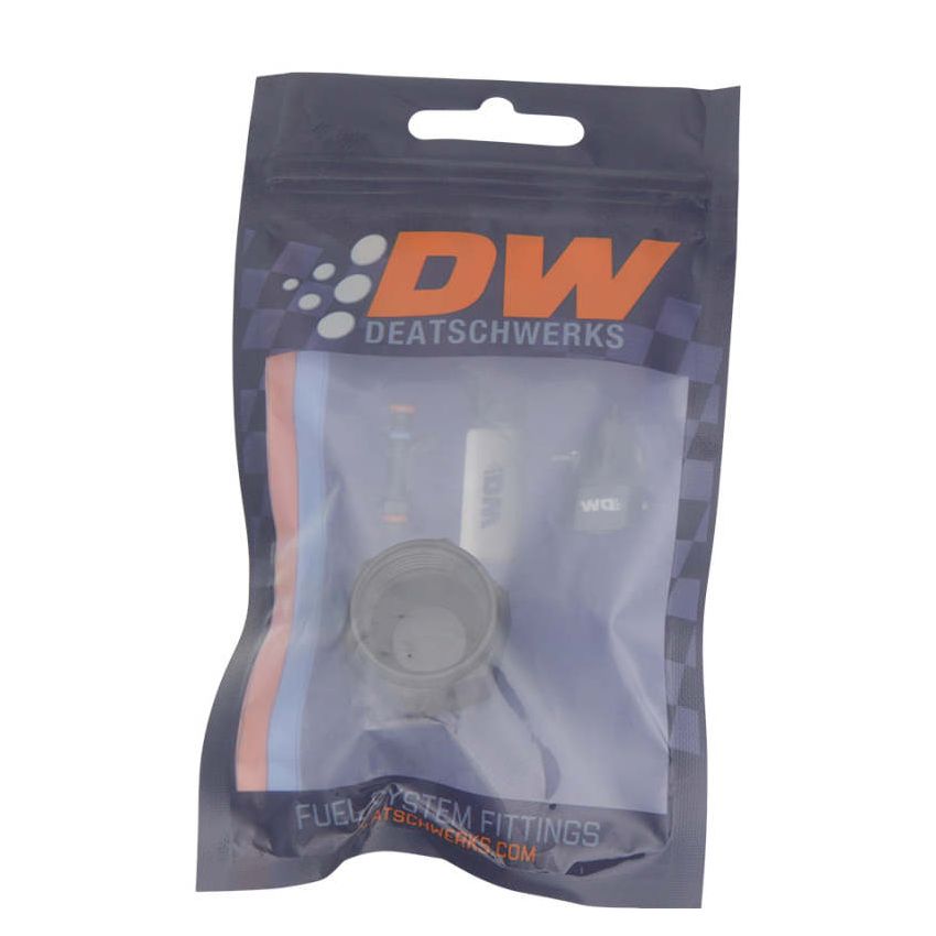 DeatschWerks 6-02-0716-B 10AN Female Flare Cap - Anodized Matte Black