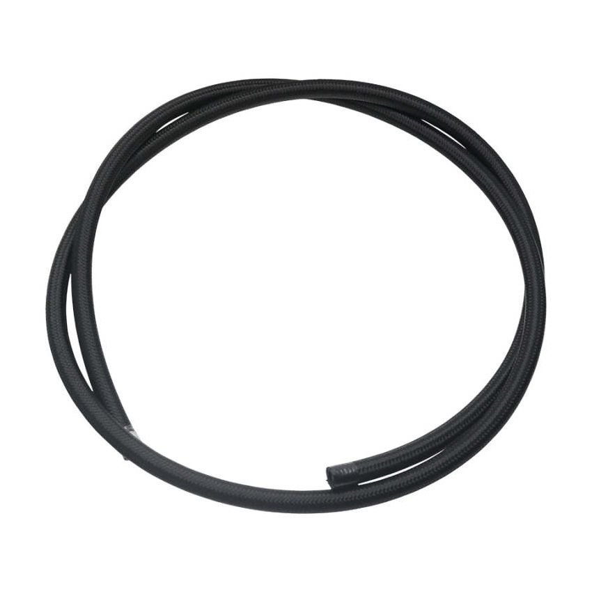 DeatschWerks 6-02-0815-6 6AN Black Nylon Braided CPE Hose - 6ft