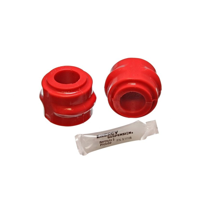 Energy Suspension 05-10 Chrysler 300C RWD/07-10 Charger RWD Red 32mm Front Sway Bar Bushing Set