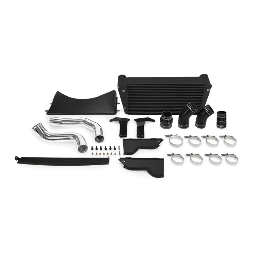 Mishimoto MMINT-RAM-13KBK 2013+ Dodge Cummins 6.7L Intercooler Kit - Black