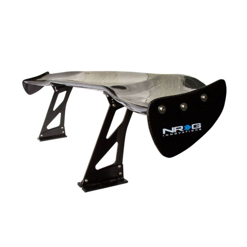 NRG Carbon Fiber Spoiler - Universal (69in.) w/NRG Logo