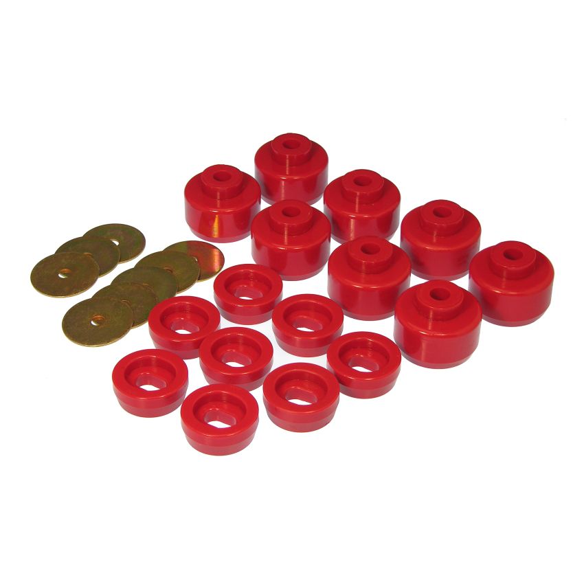 Prothane 99-07 Chevy Silverado Canadian Model Body Mount - Red