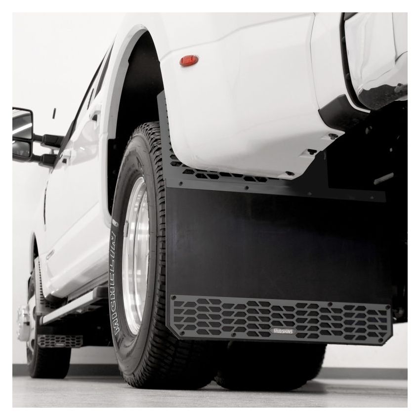 Putco 78275 15-19 Chevy Silv/Sierra HD Dually - (Fits Rear) - Set of 2 Mud Skins - HDPE w/ Hex Shield