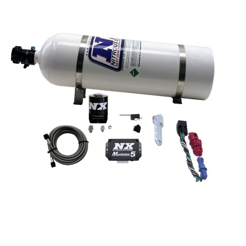 Nitrous Express Universal Diesel Nitrous Kit w/Progressive Controller/15lb Bottle