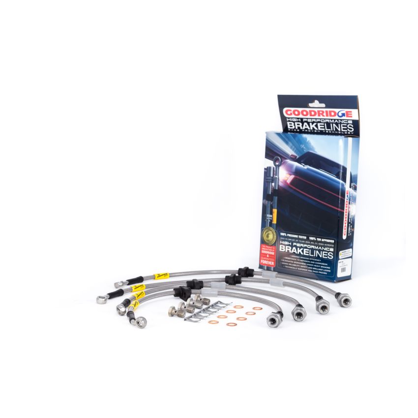 Goodridge 99-00 Honda Civic Si (w/ rear disc) Brake Lines