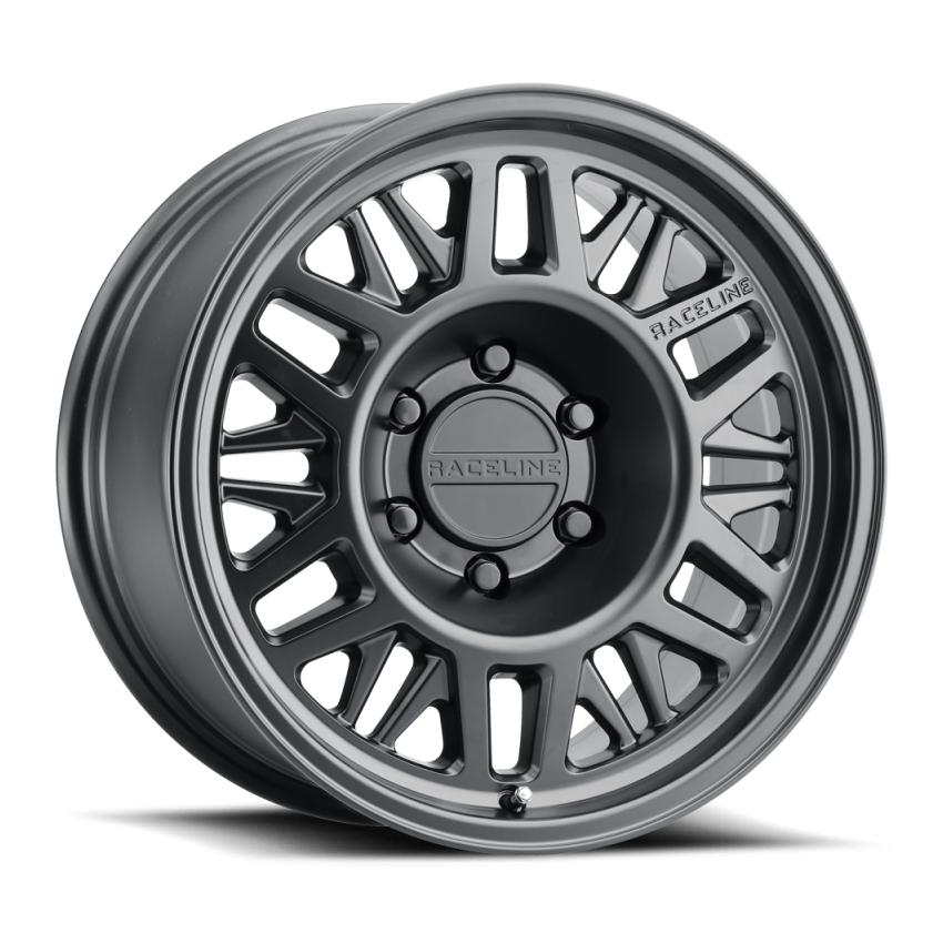 Raceline 451B Ryno 17x8.5in / 6x139.7 BP / 0mm Offset / 106.1mm Bore - Satin Black Wheel