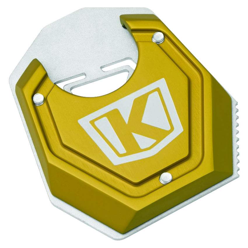 Kuryakyn 3841 Lodestar Kickstand Shoe Gold