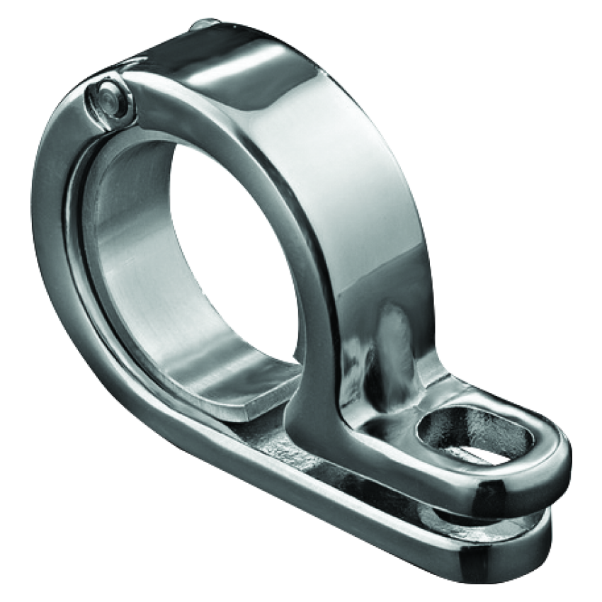Kuryakyn 4018 P-Clamp 7/8-1in P-Clamp Chrome