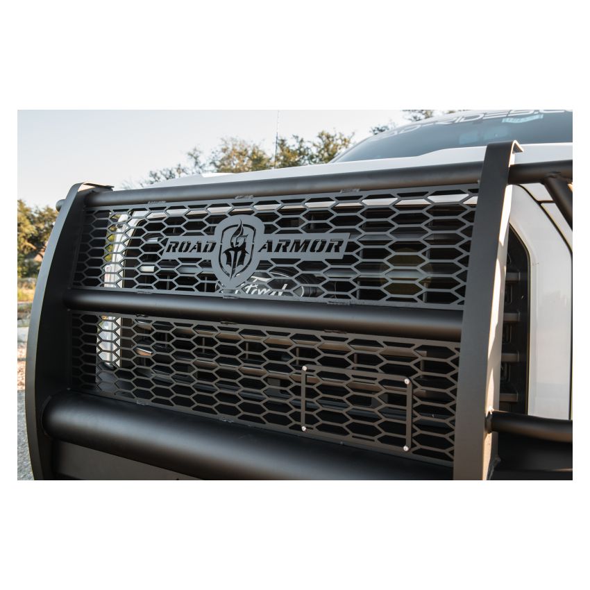 Road Armor 615VF6B 15-17 Ford F-150 Vaquero Front Bumper Full Guard - Tex Blk