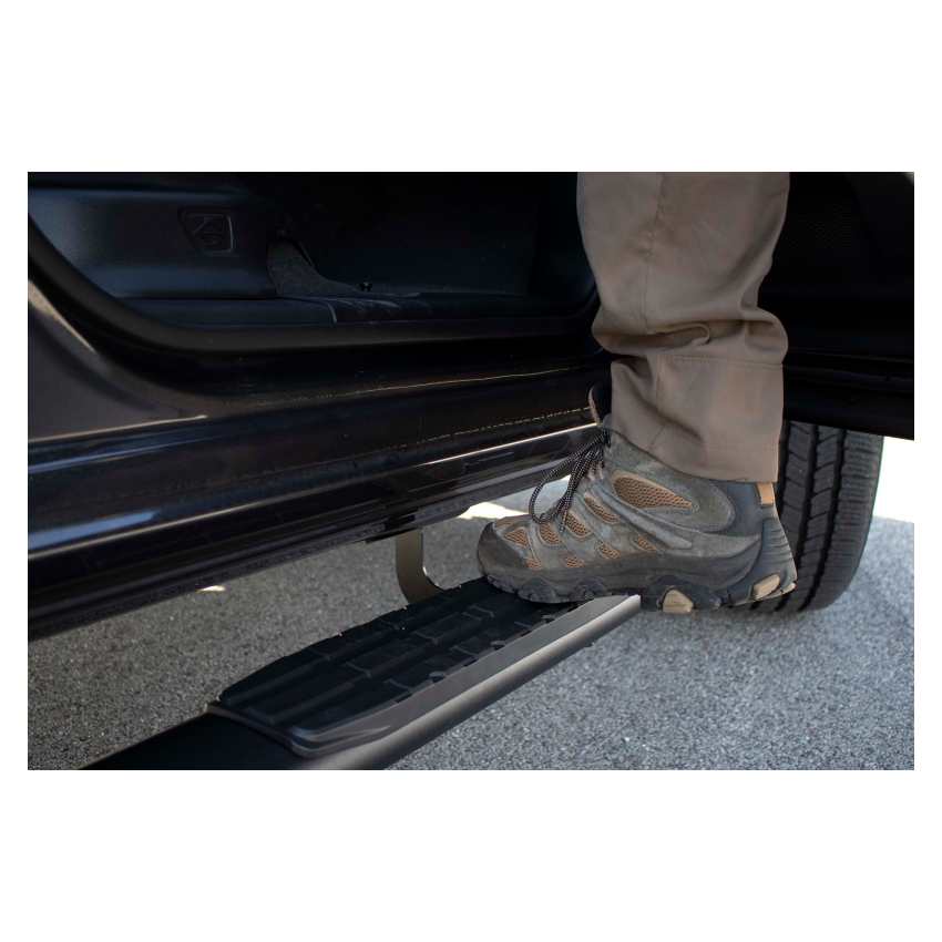 Fishbone Offroad FB21376 2019+ Dodge Ram 1500 Crew Cab Oval Side Steps - Black Textured