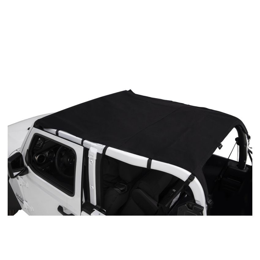 Rampage 2018-2019 Jeep Wrangler(JL) Unlimited Sport 4-Door California Ext.Brief-OE Style - Black