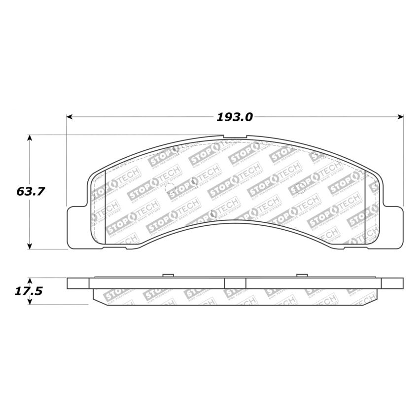 Stoptech 309.07560 Performance Brake Pads
