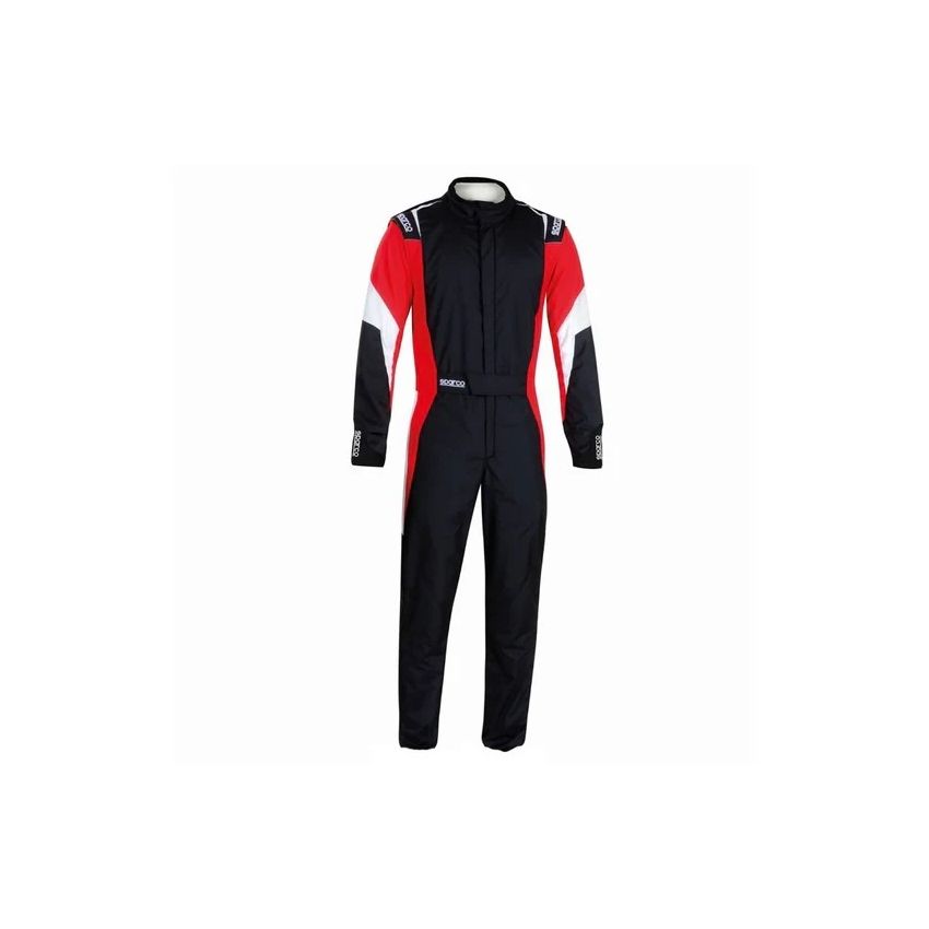 SPARCO 001093B52NRRS Suit Sprint (Boot Cuff) 52 Black/Red